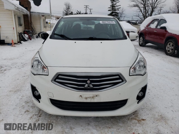 2018 Mitsubishi Mirage G4 SE with VIN ML32F4FJ7JHF15410, listed as a Copart auction lot 88275575 with 20,173 mi miles and Salvage Title. Bid and sale history available at carsss.com. Image 5.