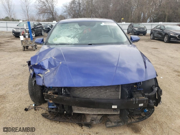 2021 Hyundai Elantra SEL with VIN KMHLM4AG9MU171764, listed as a Copart auction lot 89169465 with 85,235 mi miles and Salvage Title. Bid and sale history available at carsss.com. Image 5.