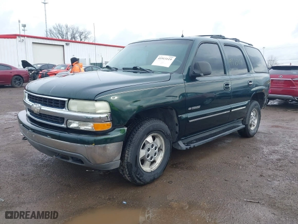 2002 Chevrolet Tahoe LT with VIN 1GNEK13Z22J154097, listed as a IAAI auction lot 41913119 with 243,978 mi miles. Bid and sale history available at carsss.com. Image 17.