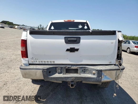 2008 Chevrolet Silverado 1500 1LT with VIN 2GCEC19J081109346, listed as a Copart auction lot 52550725 with 273,409 mi miles and Salvage Title. Bid and sale history available at DreamBid. Image 6.