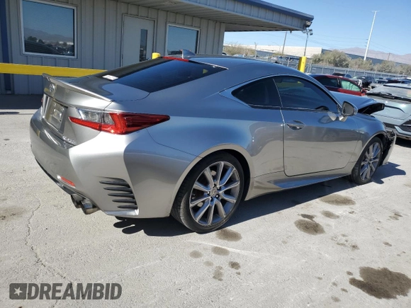 2016 Lexus RC 200t F Sport with VIN JTHHA5BC4G5000230, listed as a Copart auction lot 43856325 with 100,066 mi miles and Salvage title. Bid and sale history available at DreamBid. Image 3.