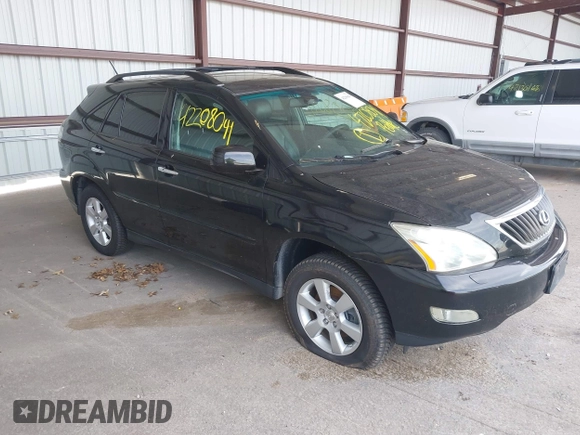 2009 Lexus RX 350 with VIN 2T2HK31U39C125041, listed as a IAAI auction lot 42208041 with 154,730 mi miles and . Bid and sale history available at DreamBid. Image 1.