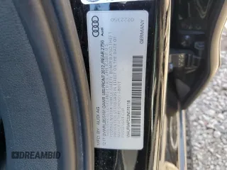 2018 Audi A6 Premium with VIN WAUF8AFC0JN076118, listed as a Copart auction lot 49695215 with 113,364 mi miles and Salvage Title. Bid and sale history available at carsss.com. Image 12.