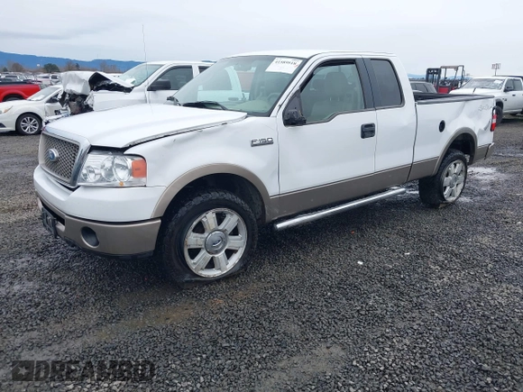 2006 Ford F-150 XLT with VIN 1FTPX14596NA27117, listed as a IAAI auction lot 41589818 with 166,727 mi miles. Bid and sale history available at carsss.com. Image 2.