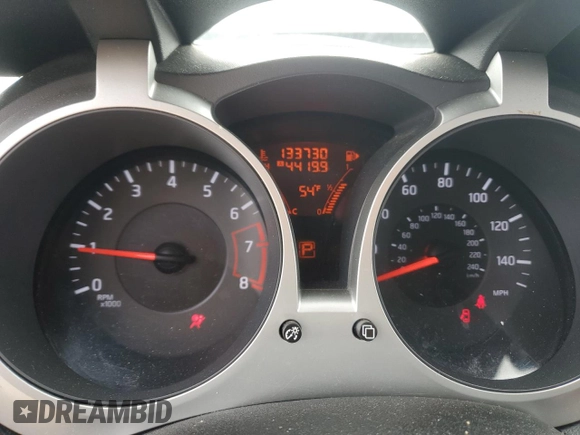 2012 Nissan Juke SL with VIN JN8AF5MV9CT124636, listed as a Copart auction lot 48224605 with 133,730 mi miles and Salvage Title. Bid and sale history available at DreamBid. Image 9.