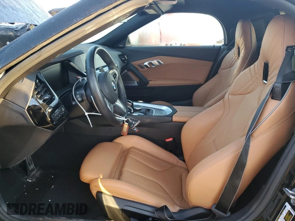 2022 BMW Z4 sDriveM40i with VIN WBAHF9C04NWX90938, listed as a Copart auction lot 74031664 with 7,813 mi miles and Non repairable. Bid and sale history available at DreamBid. Image 7.