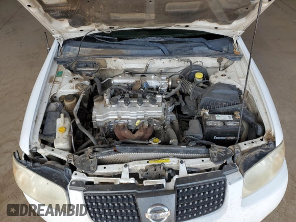 2005 Nissan Sentra 1.8 with VIN 3N1CB51D85L530008, listed as a Copart auction lot 55095395 with 164,336 mi miles and Salvage Title. Bid and sale history available at DreamBid. Image 11.