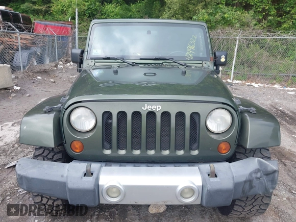 2008 Jeep Wrangler Sahara with VIN 1J4FA54178L647426, listed as a IAAI auction lot 42496322 with 157,016 mi miles and . Bid and sale history available at DreamBid. Image 12.