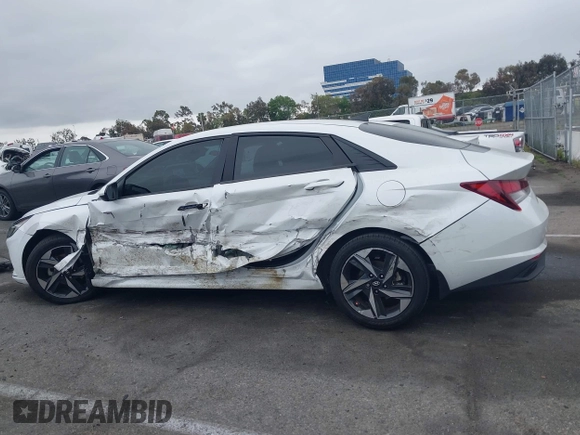 2023 Hyundai Elantra SEL with VIN 5NPLS4AG8PH097908, listed as a IAAI auction lot 42206969 with 42,599 mi miles and . Bid and sale history available at DreamBid. Image 14.
