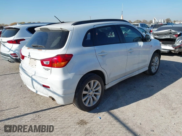 2011 Mitsubishi Outlander Sport SE with VIN JA4AP4AU1BZ016693, listed as a IAAI auction lot 41012527 with 162,310 mi miles. Bid and sale history available at carsss.com. Image 4.