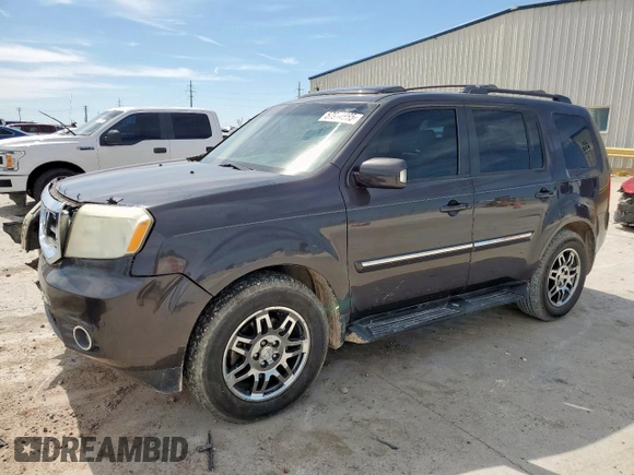 2013 Honda Pilot Touring with VIN 5FNYF3H90DB030323, listed as a Copart auction lot 57914985 with 226,792 mi miles and Salvage title. Bid and sale history available at DreamBid. Image 1.