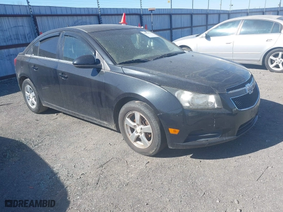2011 Chevrolet Cruze LT w/2LT with VIN 1G1PG5S90B7128292, listed as a IAAI auction lot 41848633 with 182,963 mi miles. Bid and sale history available at carsss.com. Image 1.