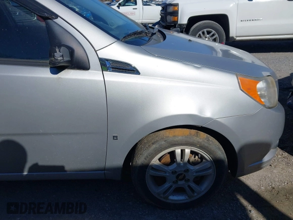 2009 Chevrolet Aveo 1LT with VIN KL1TD66E39B670755, listed as a IAAI auction lot 41617362 with 179,075 mi miles and . Bid and sale history available at DreamBid. Image 12.