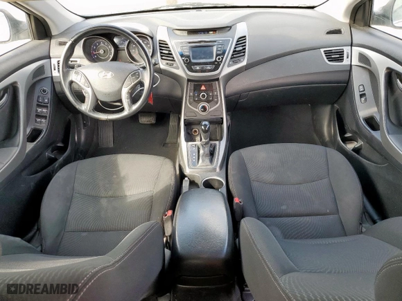 2015 Hyundai Elantra Limited with VIN 5NPDH4AE0FH605725, listed as a Copart auction lot 50882045 with 170,385 mi miles and Salvage Title. Bid and sale history available at carsss.com. Image 8.