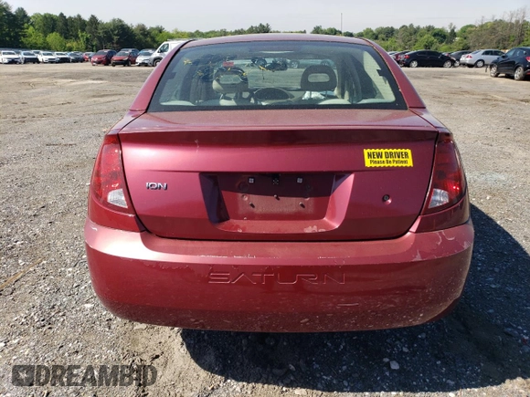 2005 Saturn ION ION 2 z VIN 1G8AJ52F25Z171605, wystawiony jako Copart lot #56061895 z przebiegiem 73 367 mil mil oraz Szkody całkowita. Historia ofert i sprzedaży dostępna na DreamBid. Obrazek 6.