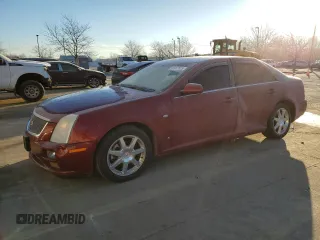 2007 Cadillac STS z VIN 1G6DW677X70121346, wystawiony jako Copart lot #45487625 z przebiegiem 179 663 mil mil oraz Szkoda całkowita • Salvage title. Historia ofert i sprzedaży dostępna na DreamBid. Obrazek 1.