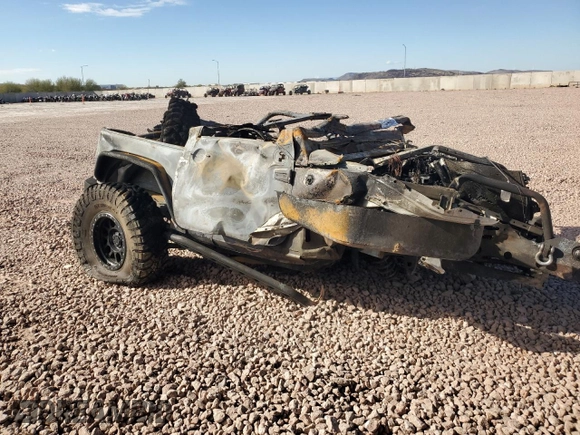 2011 Jeep Wrangler Sport with VIN 1J4AA2D18BL616301, listed as a Copart auction lot 43054005 with Not Provided miles and Non Repairable. Bid and sale history available at carsss.com. Image 4.