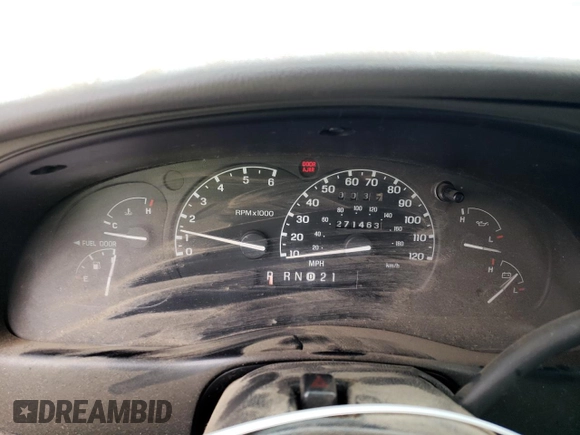 2001 Ford Ranger XL Fleet with VIN 1FTZR15E41PA65773, listed as a Copart auction lot 46953075 with 271,463 mi miles and Salvage Title. Bid and sale history available at carsss.com. Image 9.