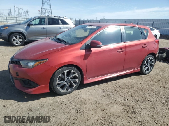 2016 Scion iM z VIN JTNKARJE8GJ507622, wystawiony jako Copart lot #51681395 z przebiegiem 157 116 mil mil oraz Szkody całkowita. Historia ofert i sprzedaży dostępna na DreamBid. Obrazek 1.