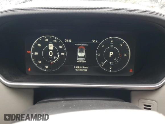 2017 Land Rover Range Rover HSE z VIN SALGS2FK0HA327820, wystawiony jako Copart lot #43335395 z przebiegiem 152 435 mil mil oraz Czysty tytuł • Clean title. Historia ofert i sprzedaży dostępna na DreamBid. Obrazek 9.