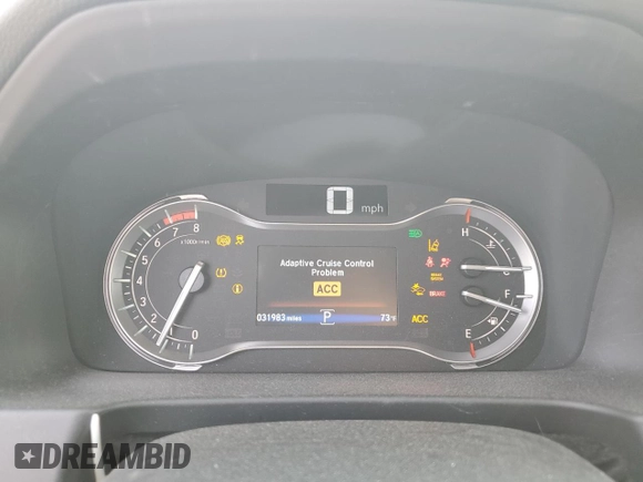 2023 Honda Ridgeline RTL with VIN 5FPYK3F53PB067003, listed as a Copart auction lot 58384895 with 31,983 mi miles and Salvage title. Bid and sale history available at DreamBid. Image 9.