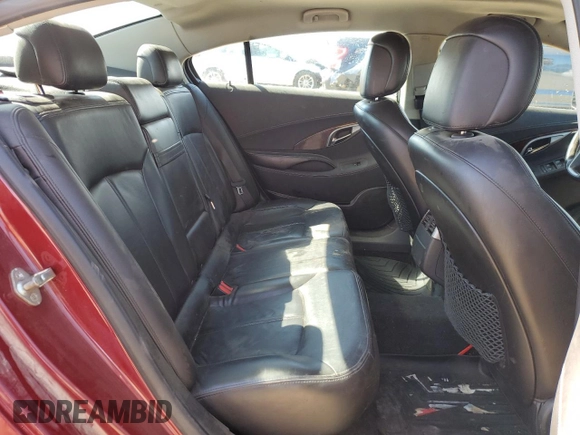 2011 Buick LaCrosse CXL with VIN 1G4GC5ED8BF211036, listed as a Copart auction lot 53132995 with 219,697 mi miles and Salvage Title. Bid and sale history available at DreamBid. Image 10.