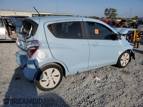 2016 Chevrolet Spark LS with VIN KL8CB6SAXGC571111, listed as a Copart auction lot 49480035 with 0 mi miles and Salvage Title. Bid and sale history available at carsss.com. Image 3.