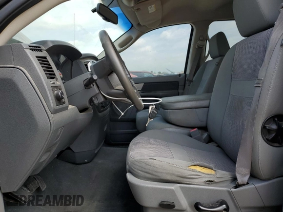 2007 Dodge Ram 1500 SLT with VIN 1D7HA18297S243676, listed as a Copart auction lot 53876635 with 269,766 mi miles and Salvage Title. Bid and sale history available at carsss.com. Image 7.