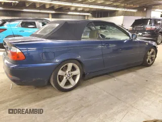 2005 BMW 3 Series 325Ci with VIN WBABW33465PL37310, listed as a Copart auction lot 49470975 with 155,995 mi miles and Salvage title. Bid and sale history available at DreamBid. Image 3.