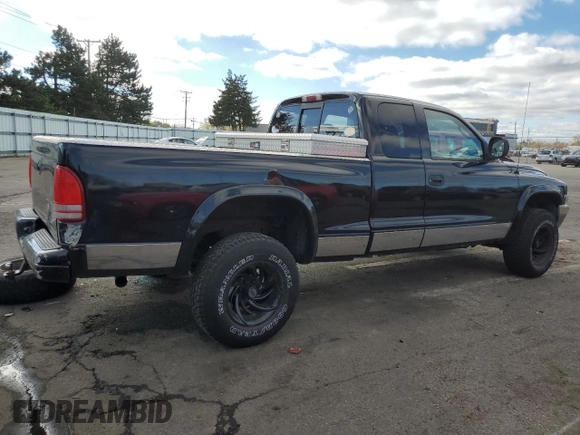 1999 Dodge Dakota SLT with VIN 1B7GG22Y5XS107729, listed as a Copart auction lot 79440034 with 163,718 mi miles and Salvage Title. Bid and sale history available at DreamBid. Image 3.