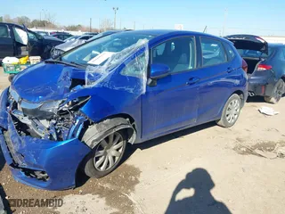 2019 Honda Fit LX with VIN 3HGGK5H42KM752989, listed as a IAAI auction lot 41664218 with 79562 miles. Bid and sale history available at carsss.com. Image 17.