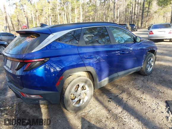 2023 Hyundai Tucson SEL with VIN 5NMJBCAE7PH186818, listed as a IAAI auction lot 41753023 with 32,548 mi miles. Bid and sale history available at carsss.com. Image 4.