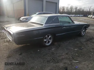 1966 Ford Thunderbird with VIN 6Y87Z137821, listed as a Copart auction lot 83192604 with 97,481 mi miles and Clean Title. Bid and sale history available at DreamBid. Image 3.