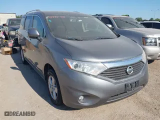 2017 Nissan Quest SV with VIN JN8AE2KP3H9165631, listed as a IAAI auction lot 41981730 with 135,460 mi miles. Bid and sale history available at carsss.com. Image 1.