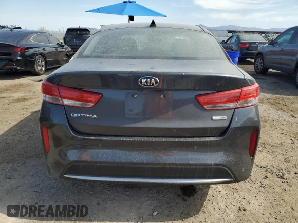 2017 Kia Optima z VIN KNAGT4LE6H5018812, wystawiony jako Copart lot #59236785 z przebiegiem 111 117 mil mil oraz Czysty tytuł • Clean title. Historia ofert i sprzedaży dostępna na DreamBid. Obrazek 6.