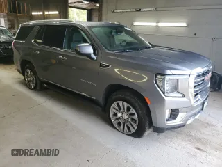 2021 GMC Yukon SLT with VIN 1GKS2BKD0MR429806, listed as a Copart auction lot 69651944 with 47,873 mi miles and Salvage Title. Bid and sale history available at carsss.com. Image 4.
