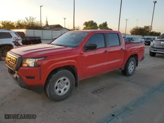 2022 Nissan Frontier S with VIN 1N6ED1EJ9NN611346, listed as a Copart auction lot 78001584 with 64,443 mi miles and Salvage Title. Bid and sale history available at carsss.com. Image 1.