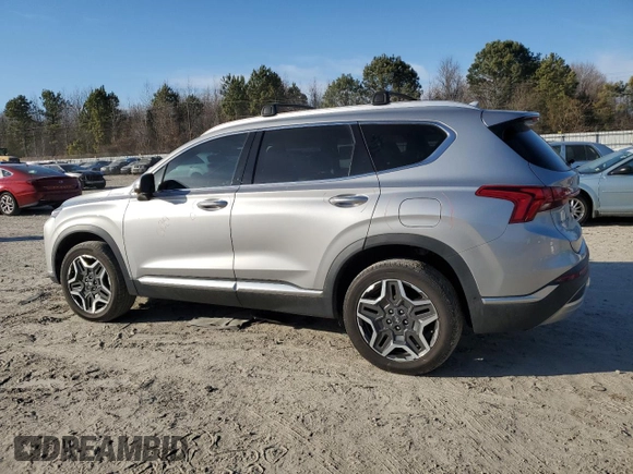 2022 Hyundai Santa Fe Limited with VIN 5NMS4DAL9NH373123, listed as a Copart auction lot 46605795 with 90,930 mi miles and Salvage Title. Bid and sale history available at carsss.com. Image 2.