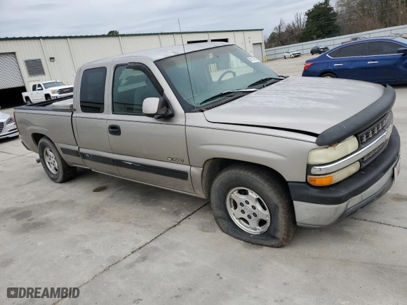 1999 Chevrolet Silverado 1500 LS with VIN 2GCEC19T8X1252691, listed as a Copart auction lot 88129525 with 285,128 mi miles and Salvage Title. Bid and sale history available at carsss.com. Image 4.