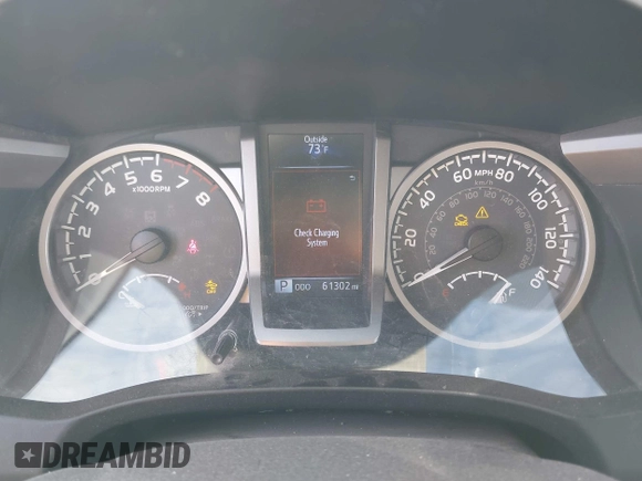 2018 Toyota Tacoma SR with VIN 3TMCZ5AN2JM134145, listed as a IAAI auction lot 41124645 with 61,302 mi miles. Bid and sale history available at carsss.com. Image 7.