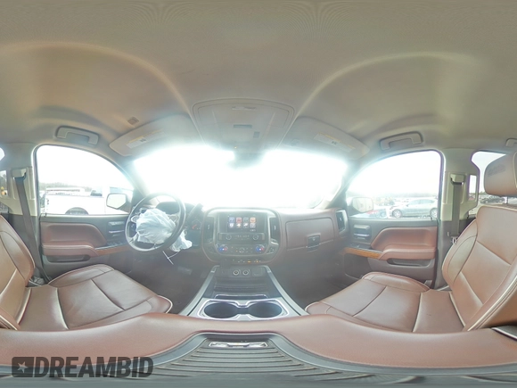 2016 Chevrolet Silverado 1500 High Country with VIN 3GCUKTEC7GG173343, listed as a Copart auction lot 86071504 with 124,675 mi miles and Salvage Title. Bid and sale history available at DreamBid. Image 14.