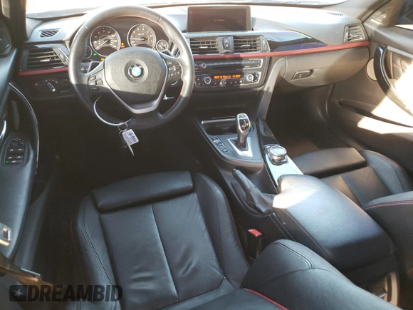 2014 BMW 3 Series 335i with VIN WBA3A9C54EF478378, listed as a Copart auction lot 46706385 with 111,572 mi miles and Salvage Title. Bid and sale history available at carsss.com. Image 8.