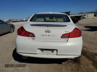 2015 Infiniti Q40 with VIN JN1CV6AR0FM521416, listed as a Copart auction lot 54920634 with 61,055 mi miles and Salvage Title. Bid and sale history available at carsss.com. Image 6.