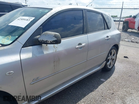 2008 Mazda 3 S Grand Touring with VIN JM1BK343281858567, listed as a IAAI auction lot 42509183 with Not provided miles and . Bid and sale history available at DreamBid. Image 6.