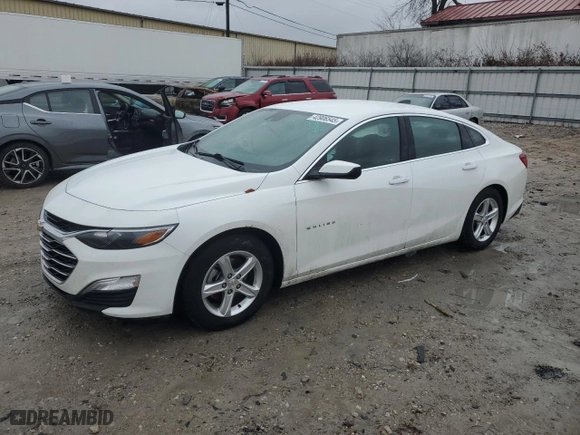 2024 Chevrolet Malibu LS with VIN 1G1ZC5ST8RF199708, listed as a Copart auction lot 42906545 with 35,099 mi miles and Salvage Title. Bid and sale history available at carsss.com. Image 1.