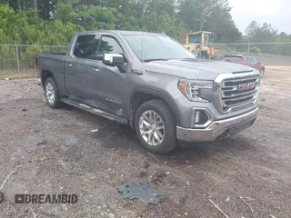 2022 GMC Sierra 1500 SLT with VIN 3GTU9DEL0NG132163, listed as a IAAI auction lot 42209503 with 44,924 mi miles and . Bid and sale history available at DreamBid. Image 1.