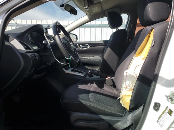 2019 Nissan Sentra SV with VIN 3N1AB7AP6KY241883, listed as a Copart auction lot 49120605 with 101,153 mi miles and Non Repairable. Bid and sale history available at DreamBid. Image 7.