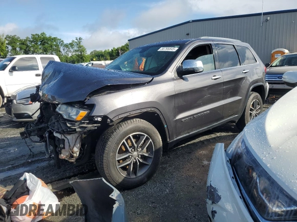2018 Jeep Grand Cherokee Limited z VIN 1C4RJFBG4JC349230, wystawiony jako Copart lot #56795845 z przebiegiem 110 165 mil mil oraz Szkoda całkowita • Salvage title. Historia ofert i sprzedaży dostępna na DreamBid. Obrazek 1.