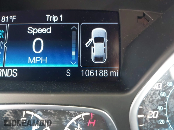 2016 Ford Escape SE with VIN 1FMCU9GXXGUC81604, listed as a IAAI auction lot 42222349 with 106,188 mi miles and . Bid and sale history available at DreamBid. Image 15.