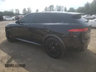 2020 Jaguar F-Pace SVR with VIN SADCZ2EE5LA647869, listed as a Copart auction lot 57671434 with 51,778 mi miles and Salvage Title. Bid and sale history available at DreamBid. Image 2.